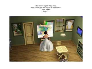 Mine simmere er gået i Hobby-mode.. Emily: ”Seriøst, kan i ikke se hvad det skal forstille?!”Stiles: ”nææh”Emily: ”..”