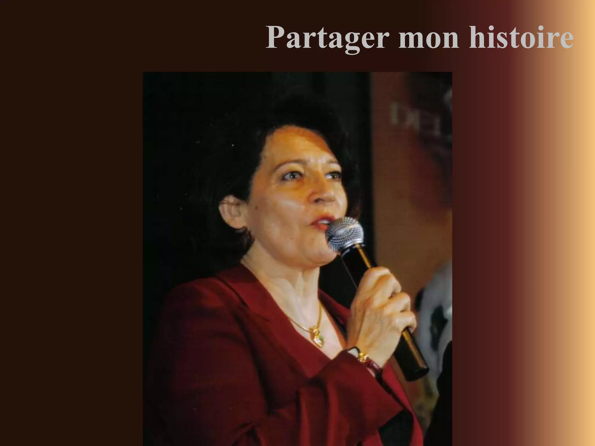 Partager mon histoire