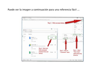 Puede ver la imagen a continuación para una referencia fácil ...
 