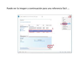 Puede ver la imagen a continuación para una referencia fácil ...
 