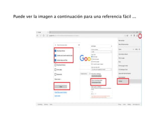Puede ver la imagen a continuación para una referencia fácil ...
 