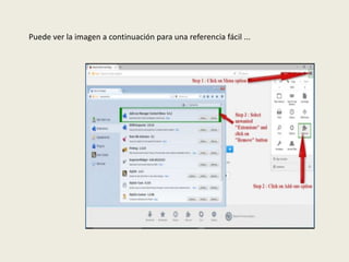 Puede ver la imagen a continuación para una referencia fácil ...
 
