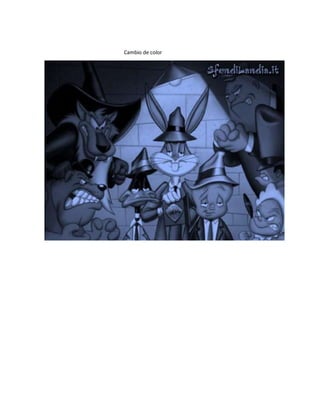 Cambio de color

 
