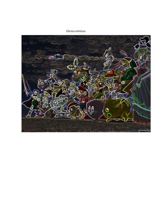Efectos artísticos

 