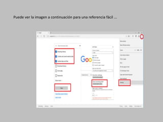 Puede ver la imagen a continuación para una referencia fácil ...
 
