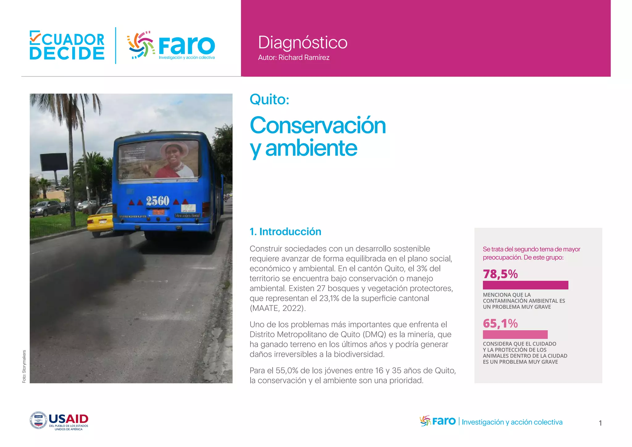 Ecuador Decide QuitoConservación y ambiente PPT