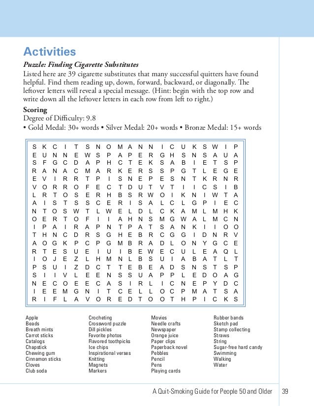 global medical cures quit smoking guide for people 50 and older