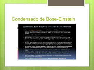 Condensado de Bose-Einstein
 
