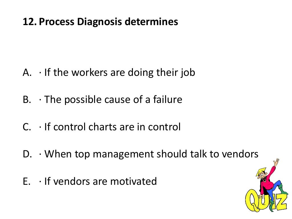 Quality Management Quiz