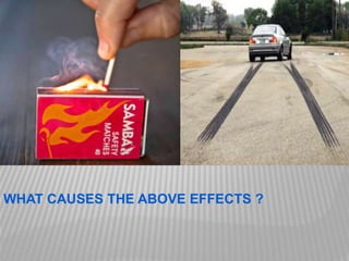 WHAT CAUSES THE ABOVE EFFECTS ?
 