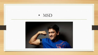 • MSD
 