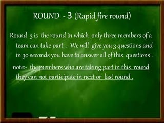 Quiz on general knowledge | PPTX
