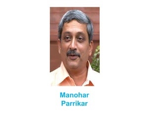 Manohar
Parrikar
 