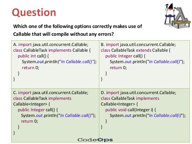 Java concurrency questions and answers