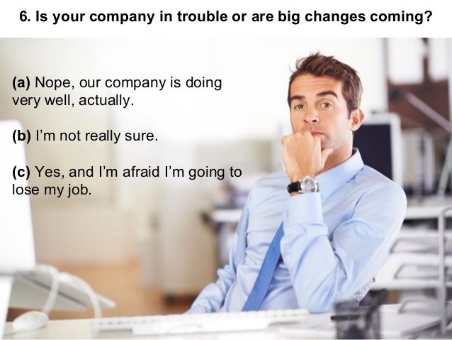 QUIZ Should You Quit Your Job?
