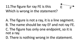 Ray Ef In Math QUIZ-Subsemt of the lione.pptx.quarter 3 | PPTX