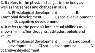 Quiz - Under..the whole person and dev'l stages.pptx