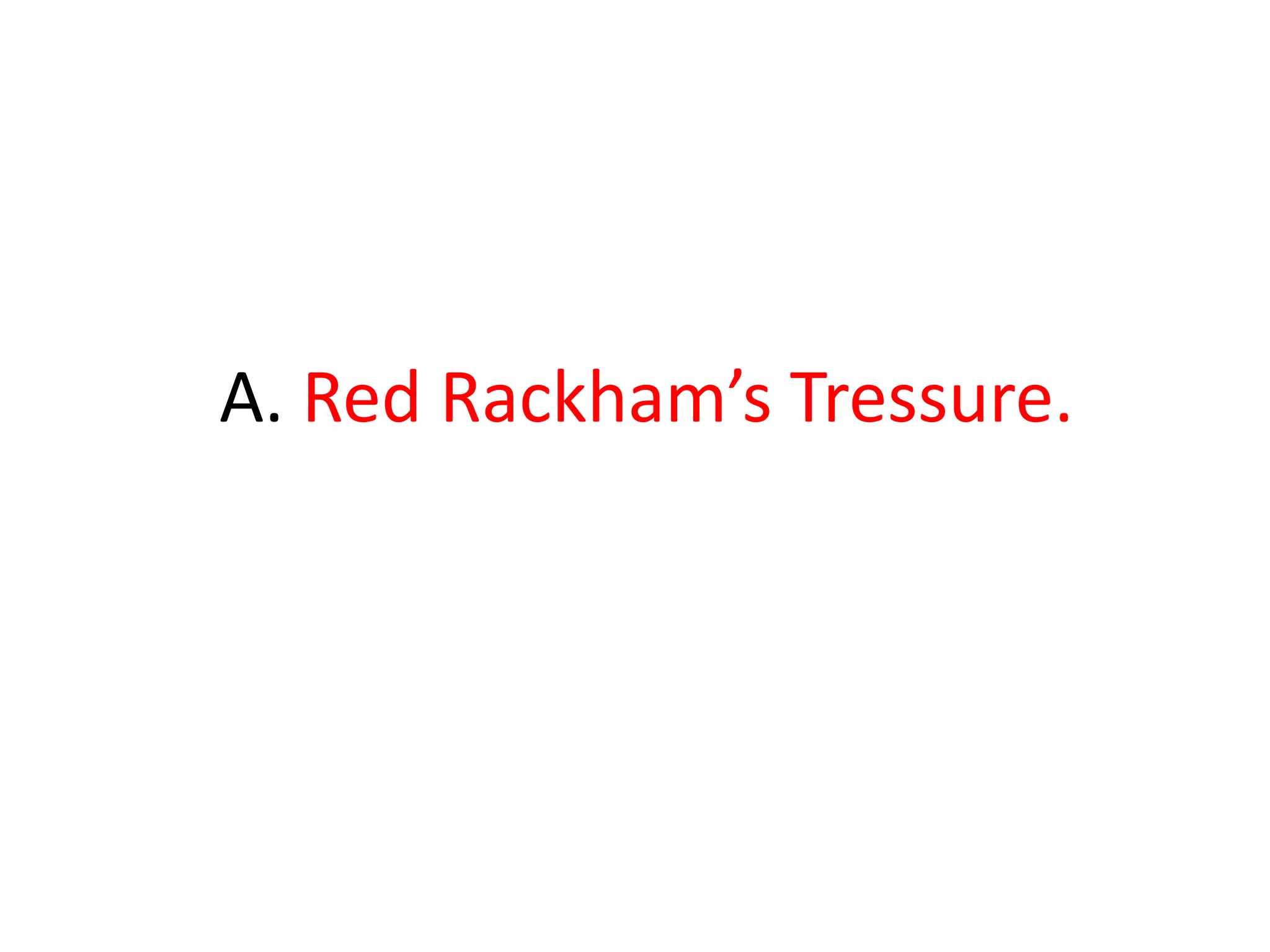 A. Red Rackham’s Tressure.