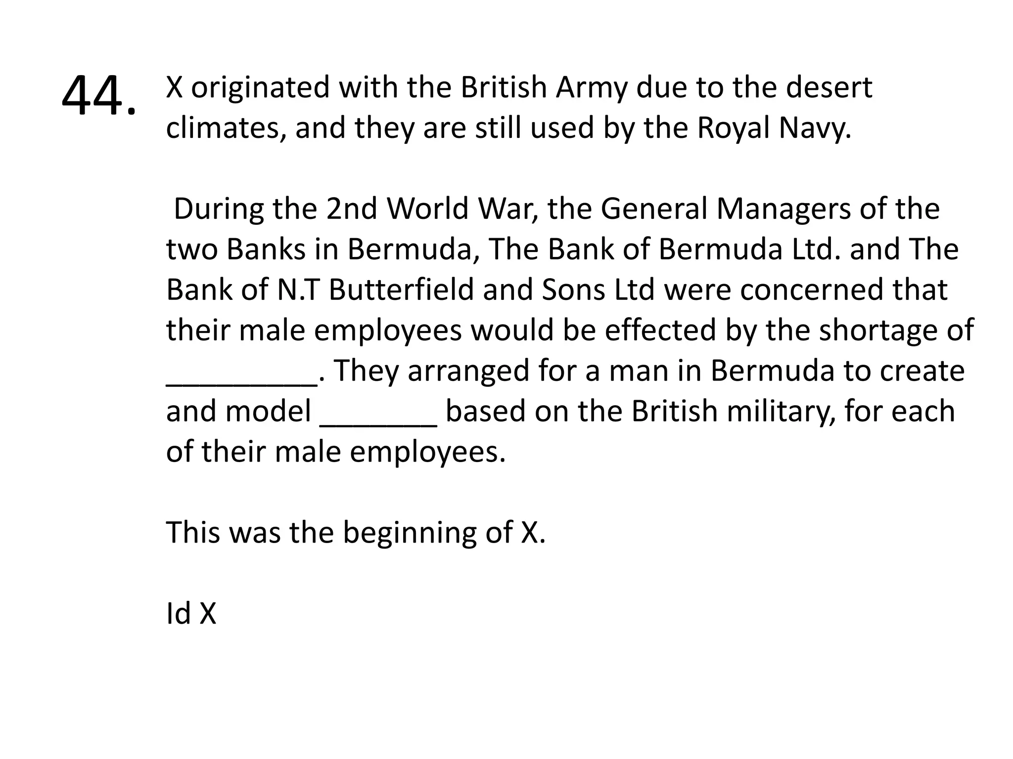 A.	Love is just a four letter word.