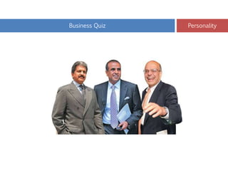 Business Quiz Personality
 