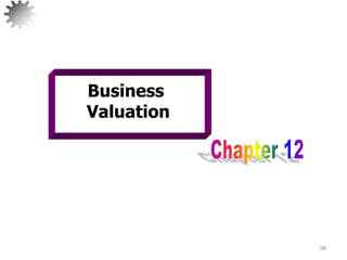 98
Business
Valuation
 