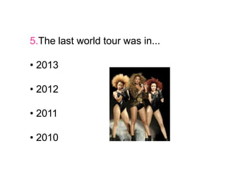 Quiz about beyoncé | PPTX