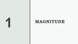 1 MAGNITUDE
 