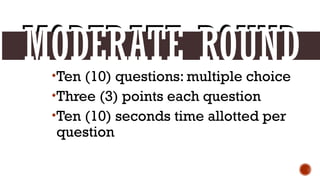 Quiz bee 2025 on General Knowledge for College | PPTX