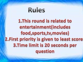Quiz bonus round   copy