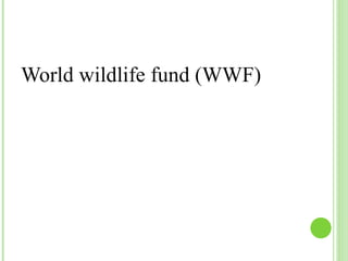 World wildlife fund (WWF) 