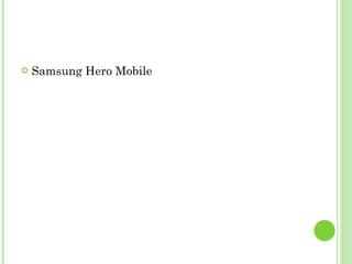 Samsung Hero Mobile 