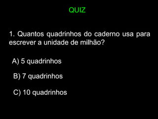 Quiz de matemática básica - 10 questões 
