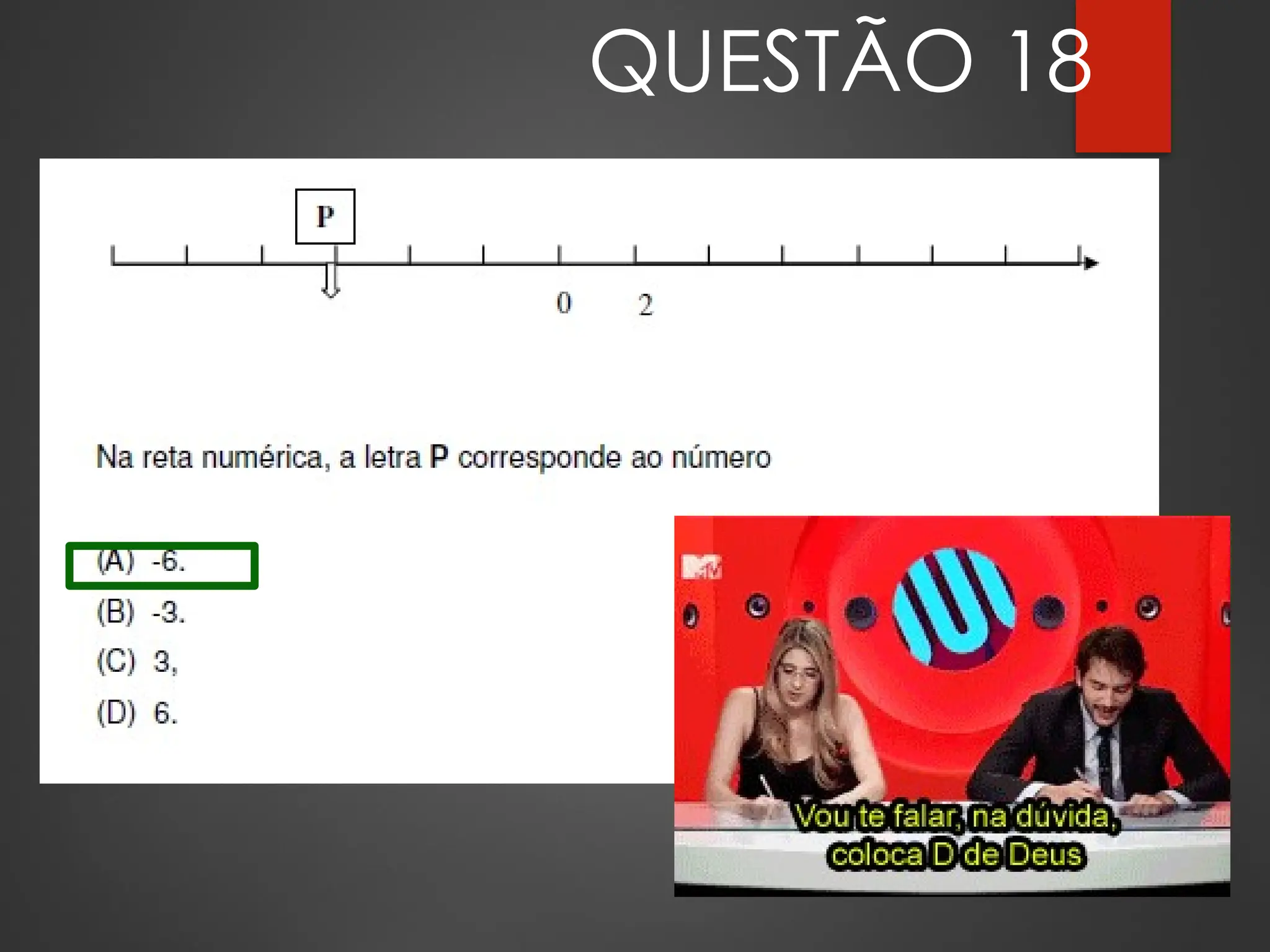 QUESTÃO 18