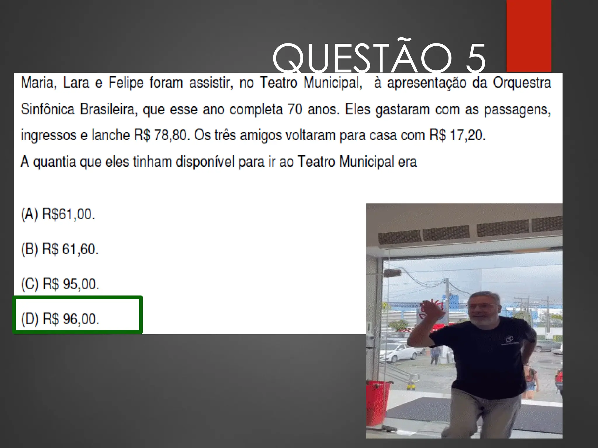 QUESTÃO 5