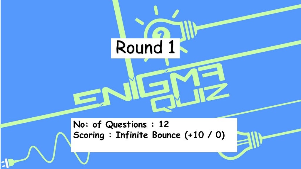 Enigma Quiz Finals