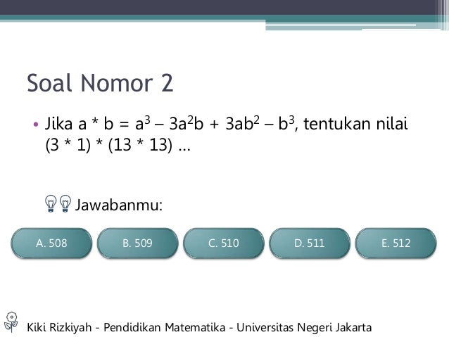 Quiz Interaktif Oimpiade Matematika SD