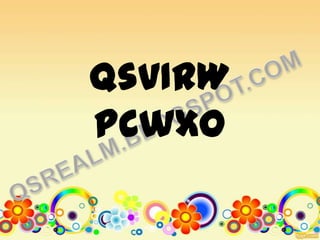 qsvIrW
pCwxo
 