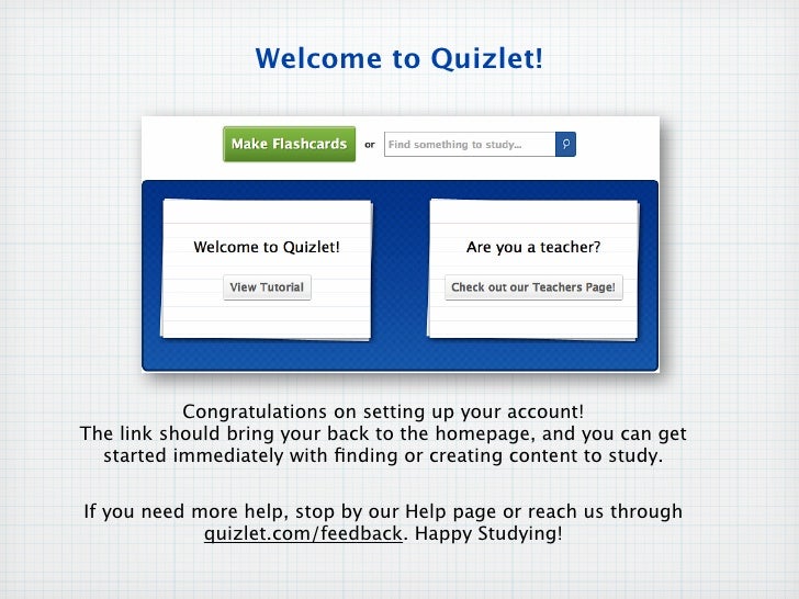 Quizlet.sign up