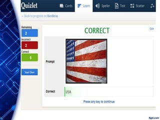 Ejemplo Quizlet