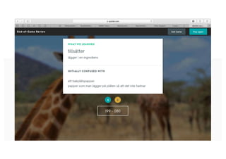 Quizlet och quizlet live