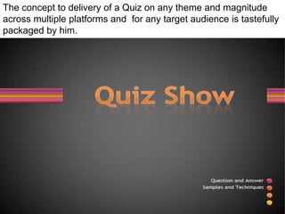 Let's decode the quiz company in India here | PPTX