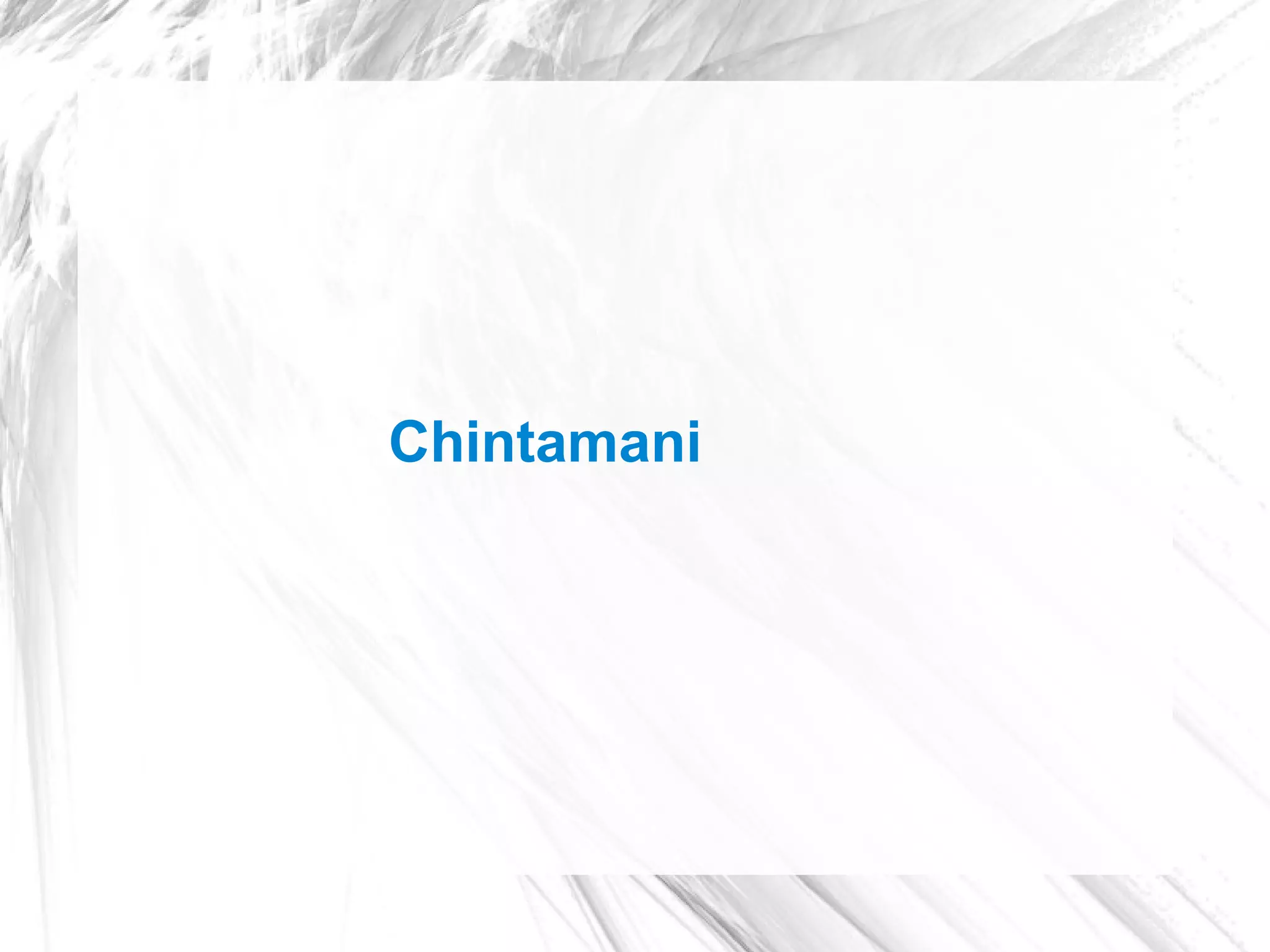 Chintamani
 