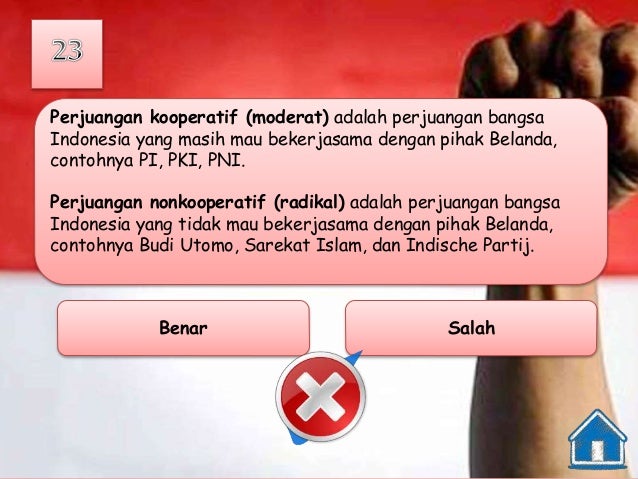 Quiz pergerakan nasional