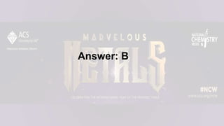 Answer: B
 