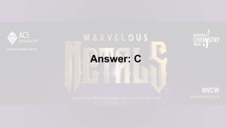 Answer: C
 