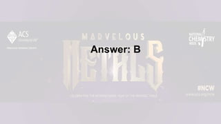 Answer: B
 