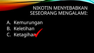 QUIS ROKOK DDAN VAPE SEKOLAH RENDAH MURID-MURID | PPTX