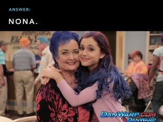 N O N A .
A N S W E R :
 