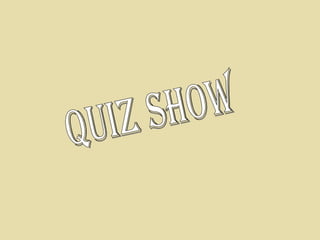 Quiz show 