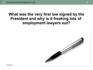 The Great Employment Law Quiz Show